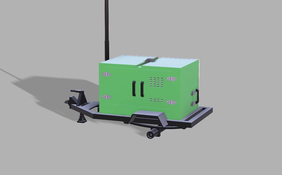 14 LIGHT/GENERATOR TRAILER