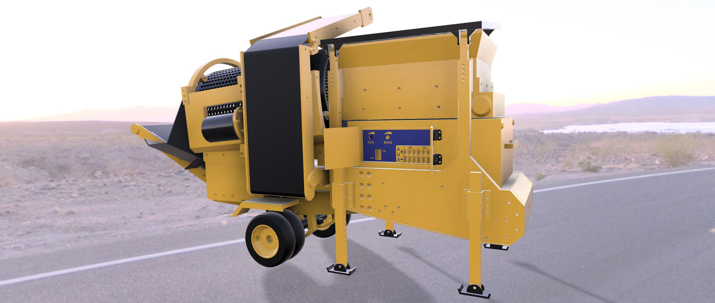 STL Files for 1/14 Portable Topsoil Screener/Trommel