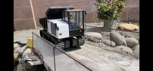 1/14 3D PRINTED RC DUMP TRUCK CRAWLER/TRACK W/ UNLIMITED ROTATING CAB/DUMP CHASSIS