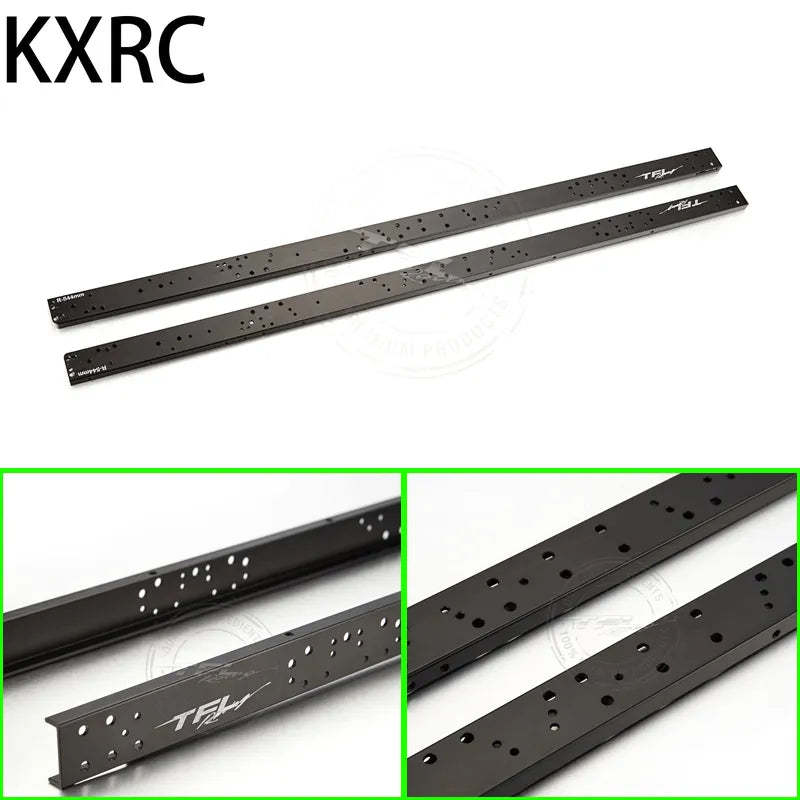 1Pair Aluminum Alloy Girders Frame Upgrade Part for 1/14 Tamiya RC Truck Trailer Scania 770S Benz Actros 3363 Volvo MAN TGX Part