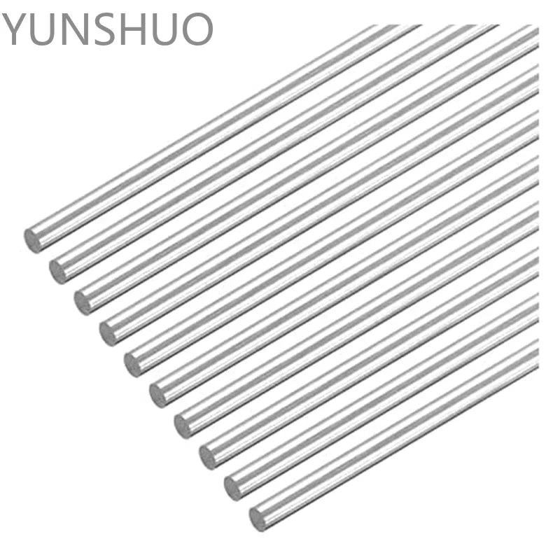 1mm 2mm 3mm 4mm 5mm 6mm 7mm Linear Shaft 303 Stainless Steel Rod 8mm 9mm 10mm m8 10.5mm 100-500mm 3d Printer Parts 300mm 8.5mm