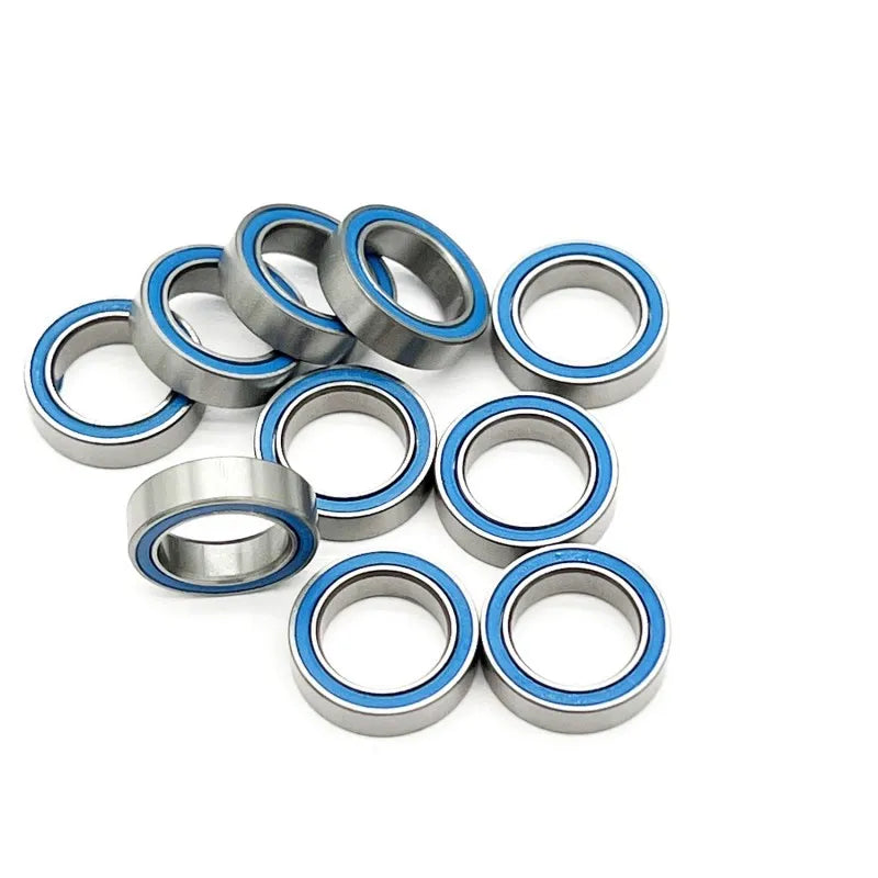 6700RS 10PCS 10x15x4 mm ABEC-3 Hobby Electric RC Car Truck 6700 RS 2RS Ball Bearings 6700-2RS Blue Sealed