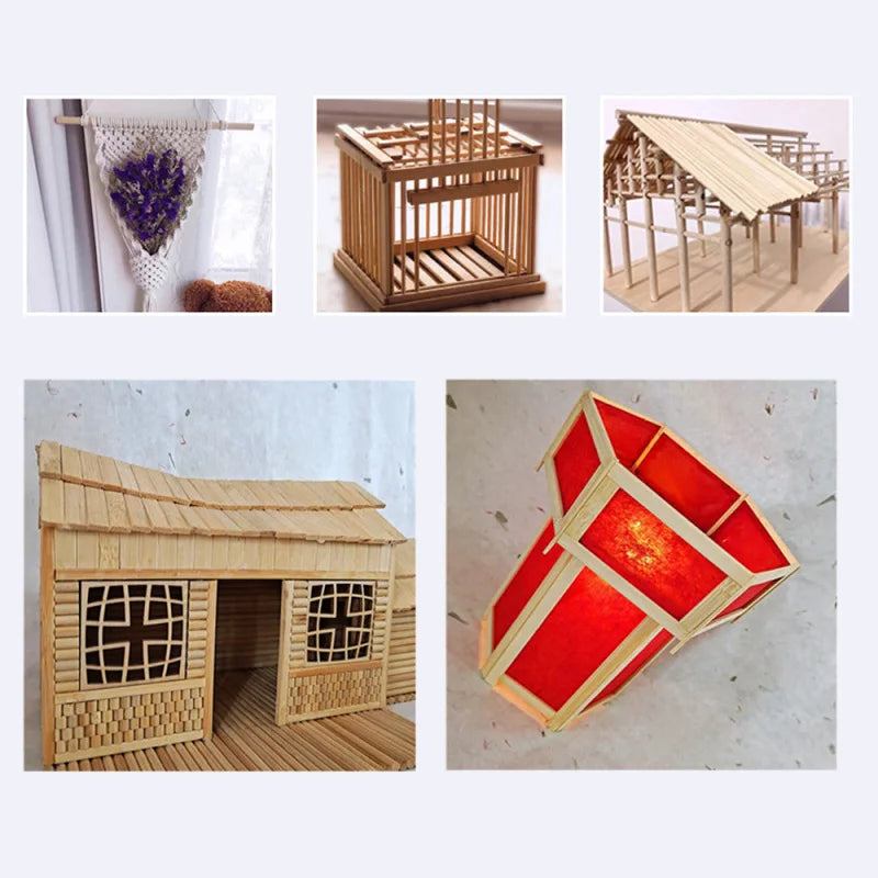 10PCS/Lot Bamboo Wood